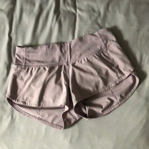 Lululemon purple shorts